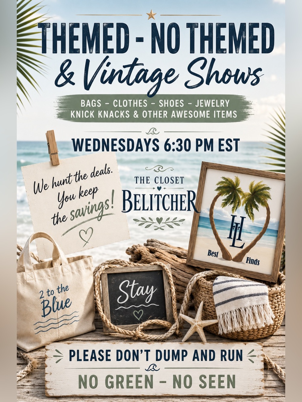 Flyer for @Belitcher